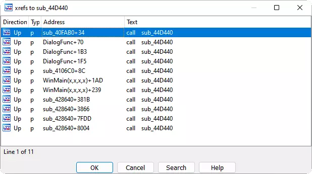圖 3-7 是誰調用了 44D440 函數?